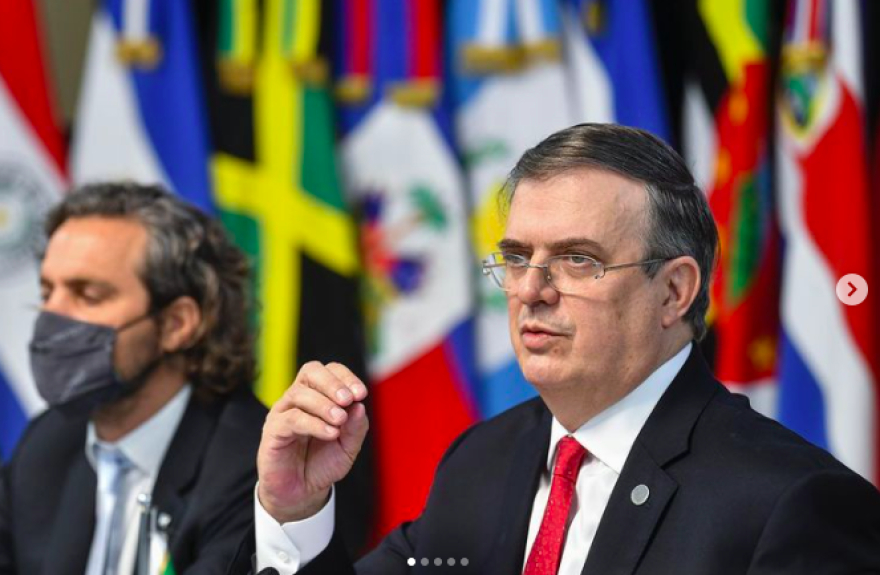 Ebrard presume que México tiene presencia internacional