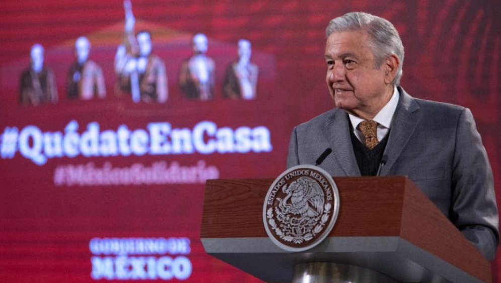 AMLO en conferencia de prensa