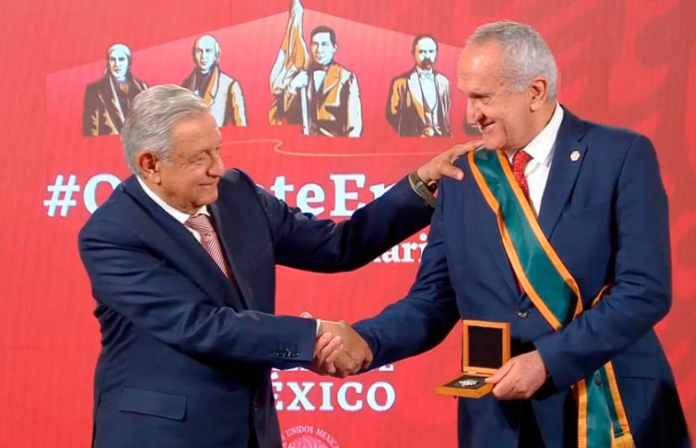 AMLO y Jesús Seade