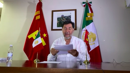 ¡Al fin! Noroña se disculpa con Adrina Dávila "lejos estoy de ejercer violencia contra las mujeres"