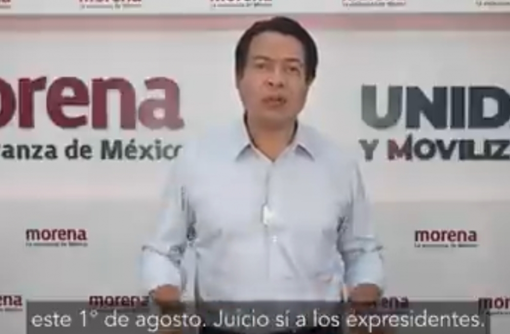 Juicio sí a los expresidentes: Mario Delgado