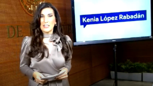 Kenia López Rabadán arremete contra AMLO