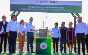 Sergio Salomón y BUAP arrancan construcción de Ciudad Universitaria 2