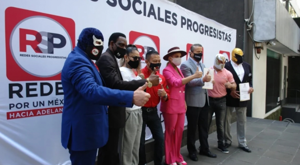 RSP presume que Adame, Tinieblas y Blue Demon “rompen esquemas” en estas elecciones