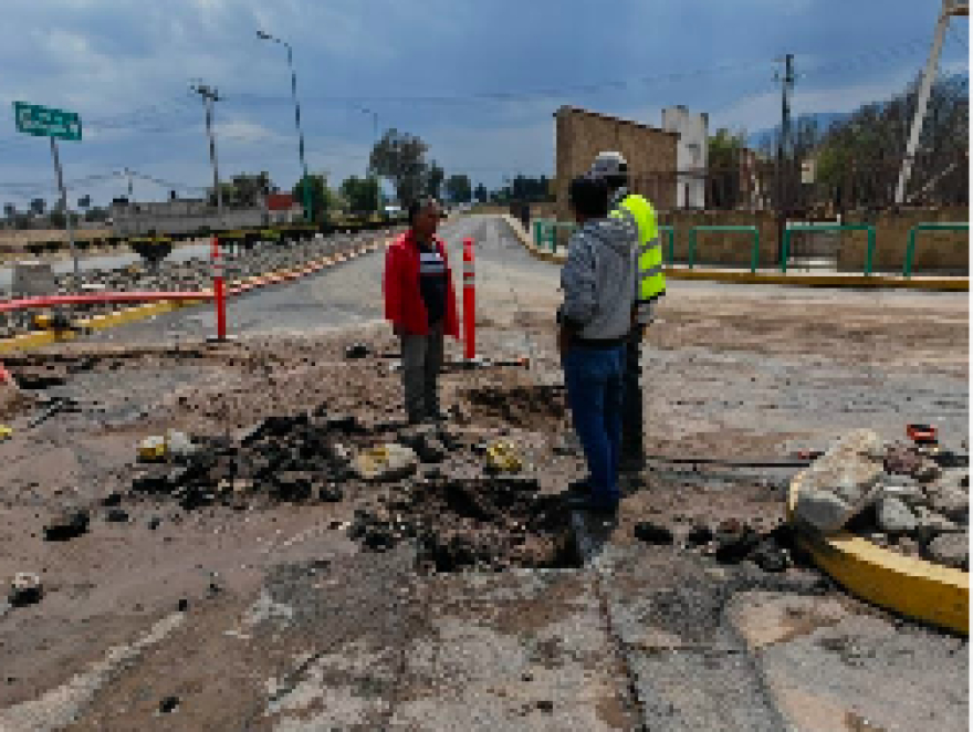 CAPAMH trabaja para restablecer el servicio tras daño en el pozo Benito Juárez