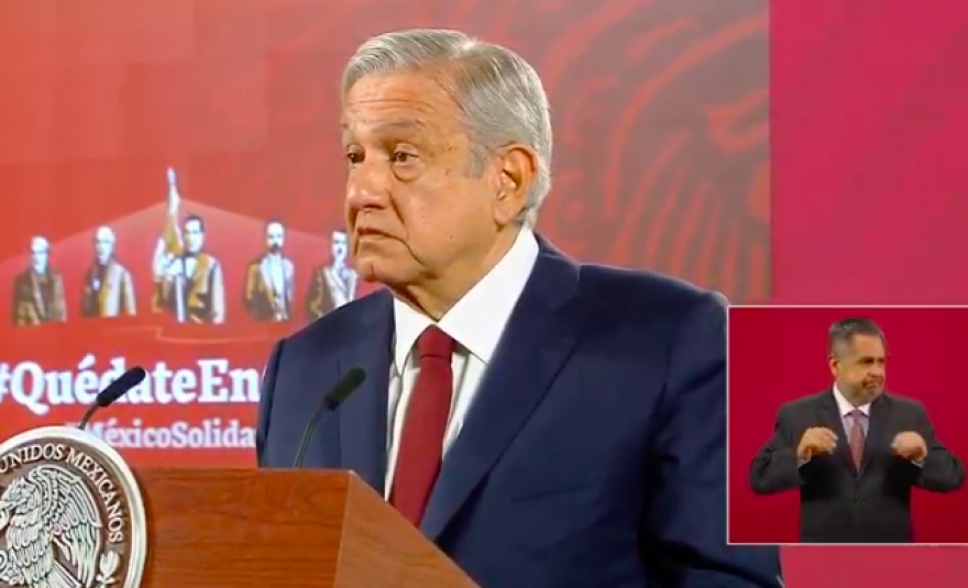 Celebra AMLO que violentadores de mujeres ya no puedan ser candidatos, “debe de ser candidato pero al tambo"