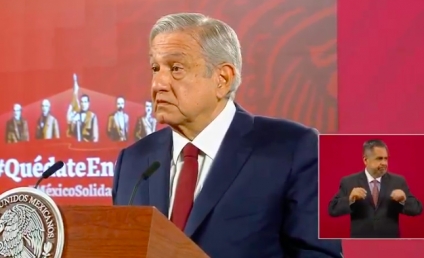 Celebra AMLO que violentadores de mujeres ya no puedan ser candidatos, “debe de ser candidato pero al tambo"