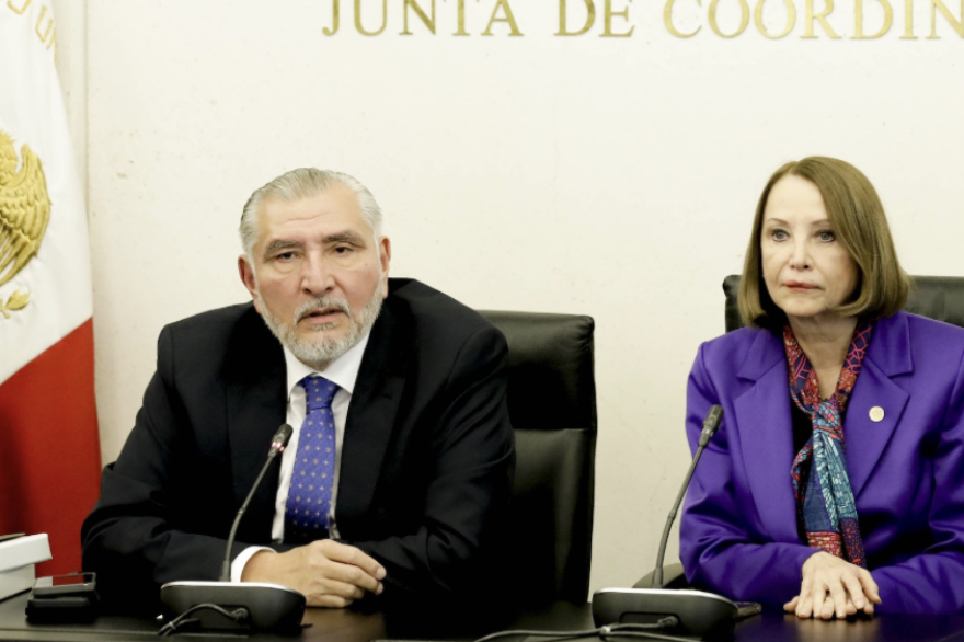 Adán Augusto presume que Senado ya devolvió 800 mdp a la tesorería de la federación por extinción de fideicomiso