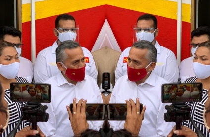 Joel Padilla, Presidente del PT en Colima