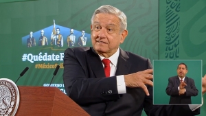 AMLO en conferencia de prensa