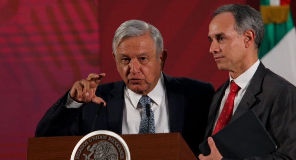 AMLO y Hugo López-Gatell