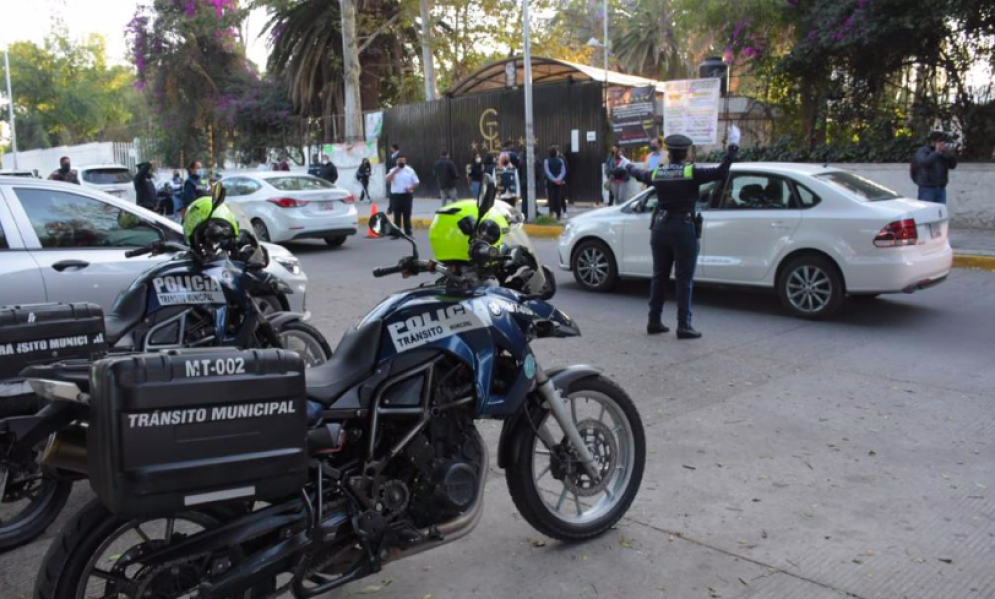 Inicia comuna serie de operativos de tránsito en Escuelas 