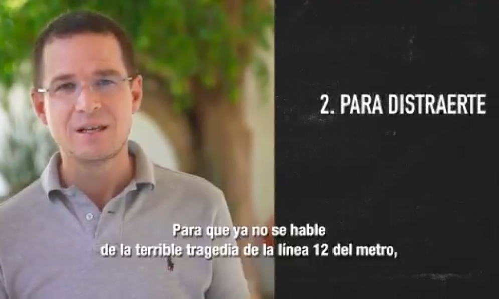 AMLO mete las manos al proceso electoral por dos razones, por tramposo y mal perdedor y por distraer de la tragedia de L12: Ricardo Anaya