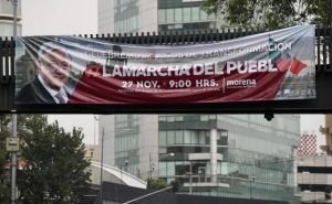 Promueven marcha de apoyo a AMLO en el metro de la CDMX, todos se deslindan