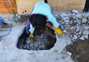 CAPAMH realiza acciones de mantenimiento en el servicio del agua