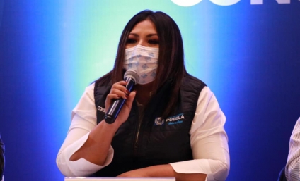 Genoveva Huerta, dirigente del PAN Puebla