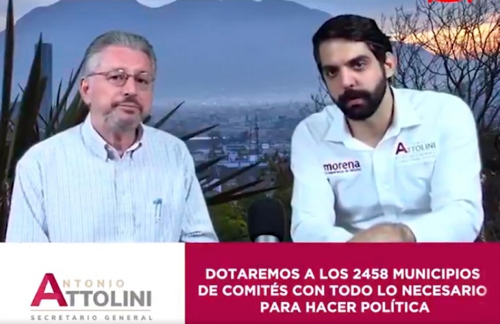 Antonio Attolini en una entrevista 