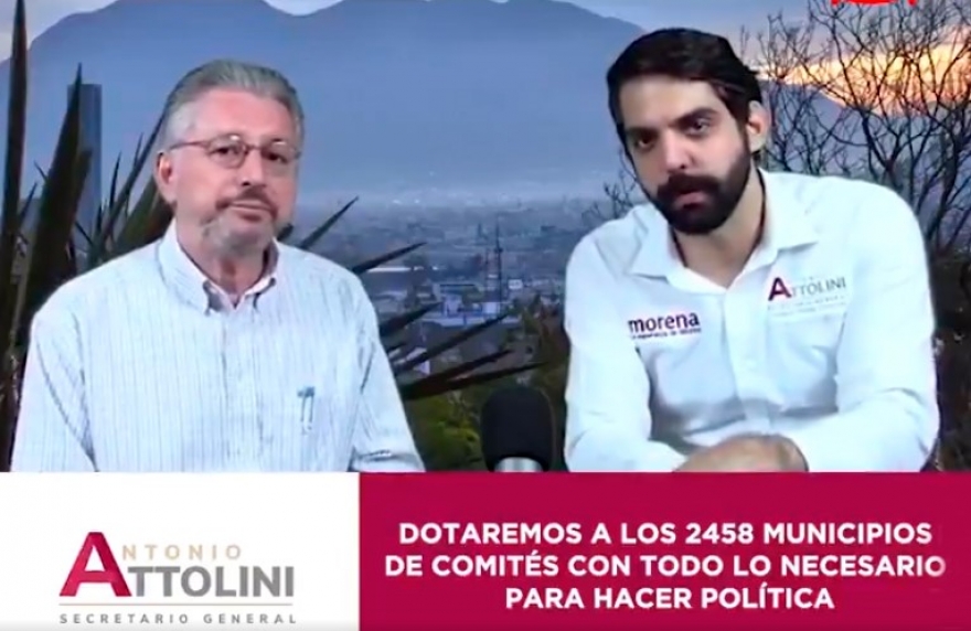 Antonio Attolini en una entrevista