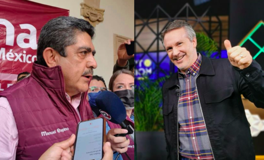Manuel Espino responde a críticas de Ackerman: “Guardaste silencio… no envenenes a Morena”