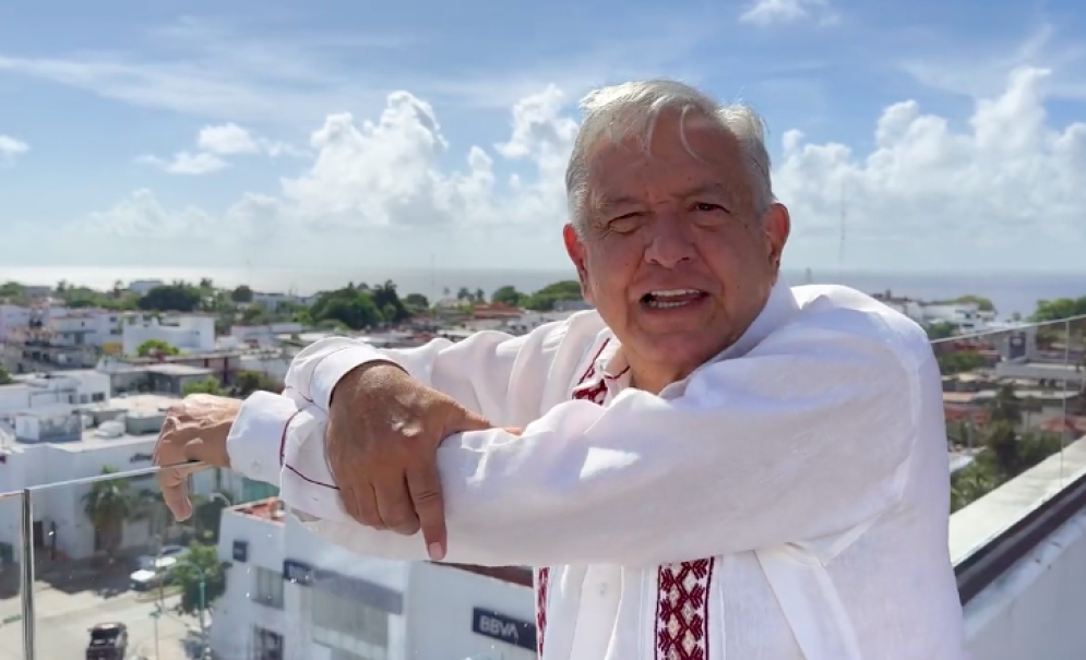 AMLO asegura que el Tren Maya es la “obra ferroviaria más importante del mundo”