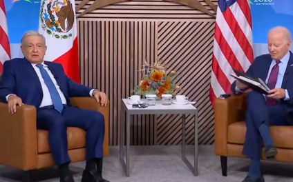 AMLO acusa demagogia de Biden por advertencia de cerrar la frontera