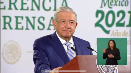 AMLO presume que el balance de 2021 es positivo; "la gente no ha perdido la fe"