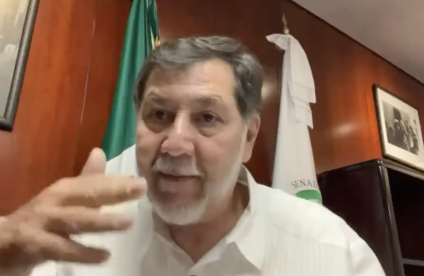 Noroña se queja de que la presidencia de la mesa directiva del Senado dure sólo 1 año: “debería durar 3 o 6 años”, dice