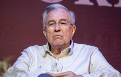 Morenistas respaldan a Rocha Moya durante Congreso Nacional: “¡Rocha, amigo, Sinaloa está contigo!”, dicen