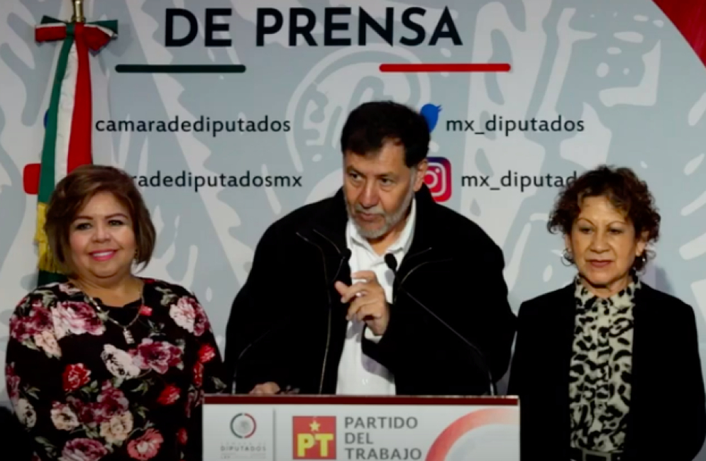 Noroña culpa a diputado de MC por la inasistencia de Luis Cresencio Sandoval a San Lázaro