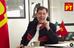 Noroña presume que AMLO no tiene “ningún problema” con su aspiración presidencial