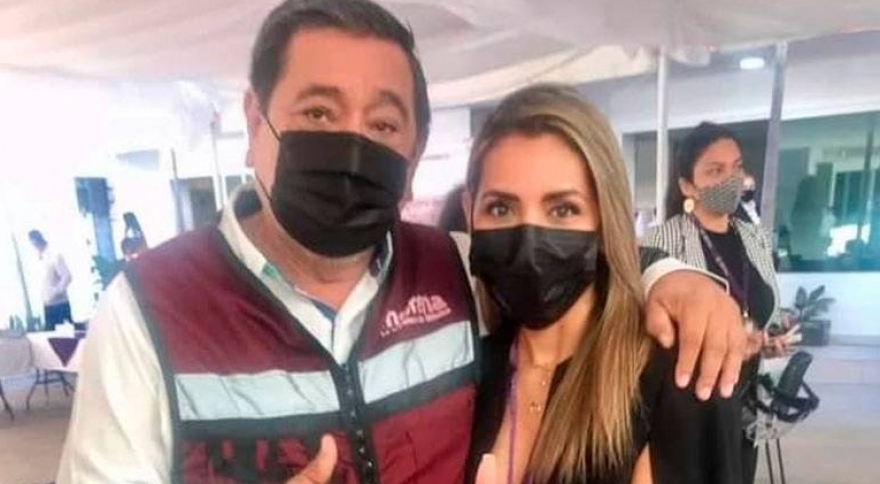 Félix Salgado y su hija