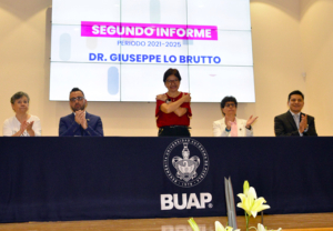 Rinde su 2do informe de labores Giuseppe Lo Brutto de la ICSyH