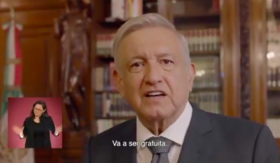 AMLO promete vacuna contra el COVID-19 en nuevo spot