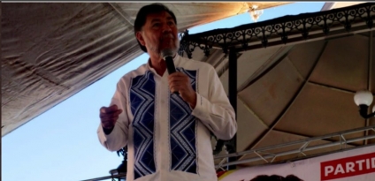Culpa Noroña a Omar Fayad por huevazos en Singuilucan