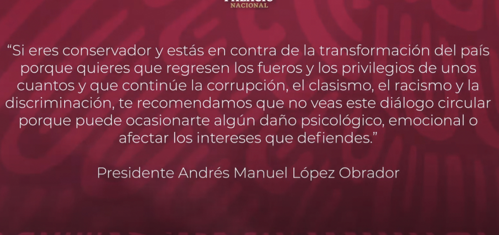 INE ordena retirar posdata burlona de AMLO donde arremete contra “conservadores”