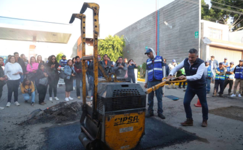 Arranca la sexta etapa del programa de bacheo