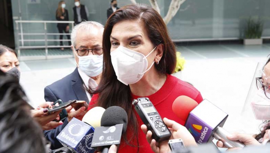 Kenia López Rabadán , senadora por el PAN