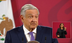 AMLO en conferencia de prensa