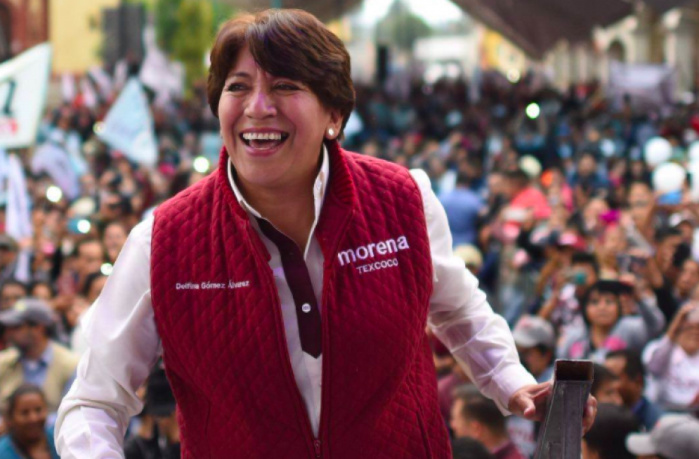 Confirma INE que Delfina Gómez quitó diezmo a trabajadores de Texcoco para entregarlo a Morena