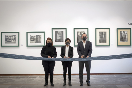 Lilia Cedillo inaugura exposición Adalberto Luyando, legado fotográfico.