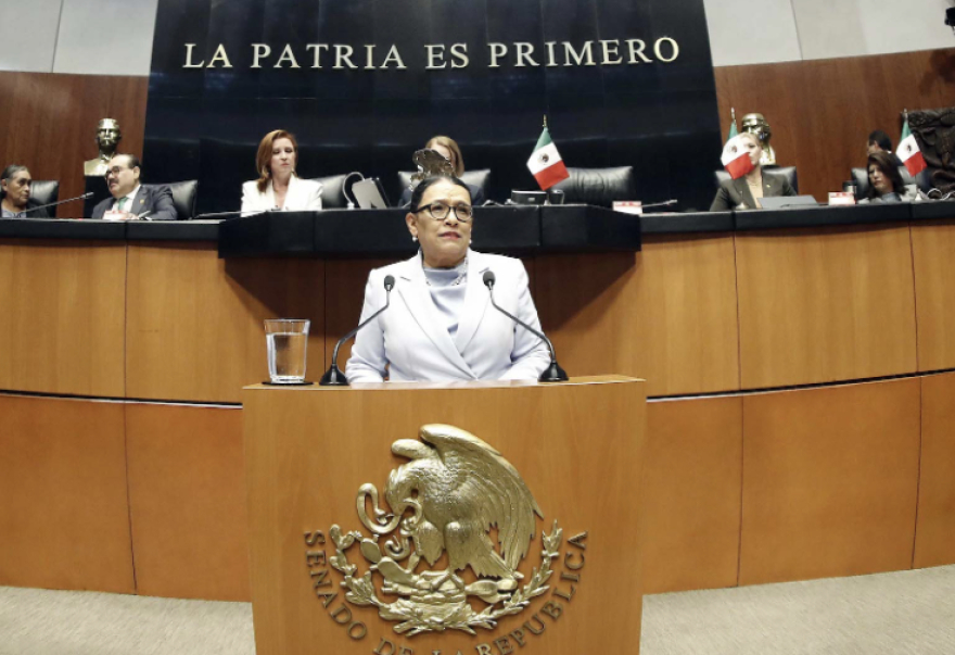 Rosa Icela asegura que hay gobernabilidad en el país gracias a programas sociales y al ataque a las causas de la violencia