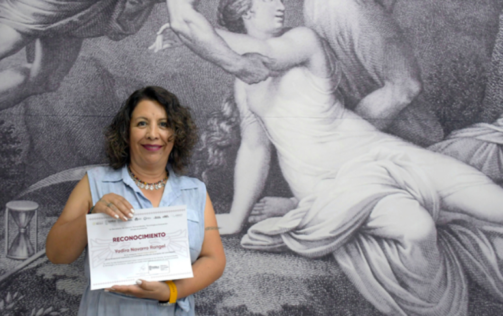 Recibe académica BUAP reconocimiento del SECIHTI