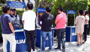 BUAP instala Módulos de Atención a la Comunidad Universitaria