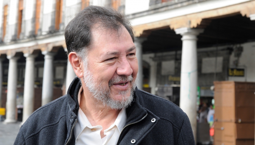 Denuncia Noroña una campaña en su contra por video donde le grita a un ciudadano