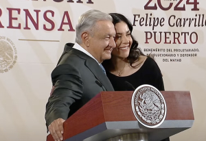 AMLO descarta a Liz Vilchis como aspirante en Puebla