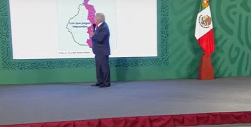 AMLO tacha de 'racista y clasista' mapa de CDMX dividido tras elecciones 2021