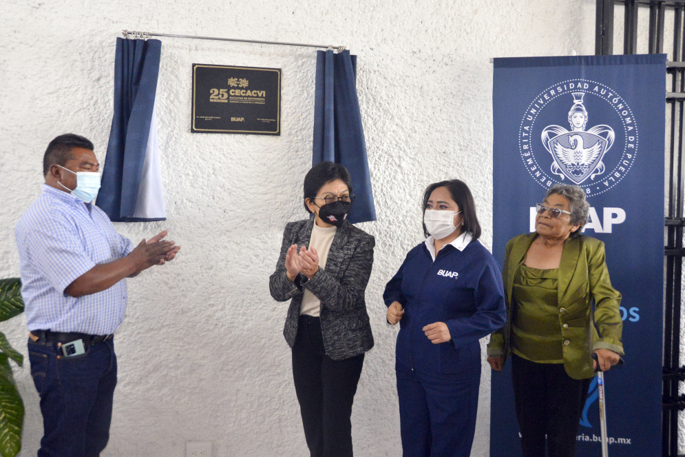 Celebran el 25 aniversario de los CECACVI, de la Facultad de Enfermería de la BUAP