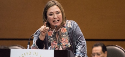 Xóchitl Gálvez pide a Noroña que "deje de ladrar" y se ponga el cubre bocas