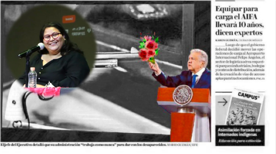 Citlalli Hernández responde a la portada de Milenio: “Ante la vileza, demos amor”