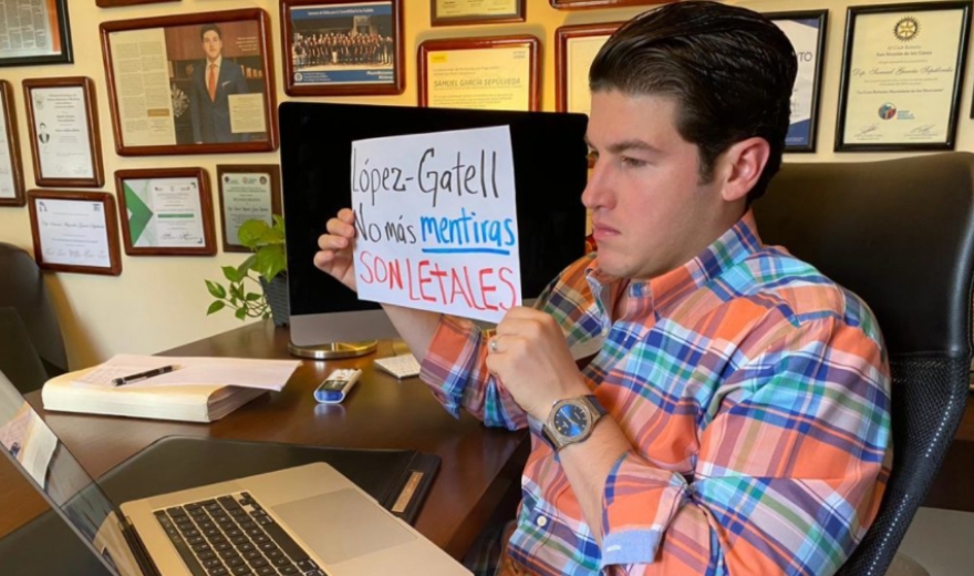 López-Gatell no sufrirá la falta de camas en hospitales y de tanques de oxígeno; Samuel García